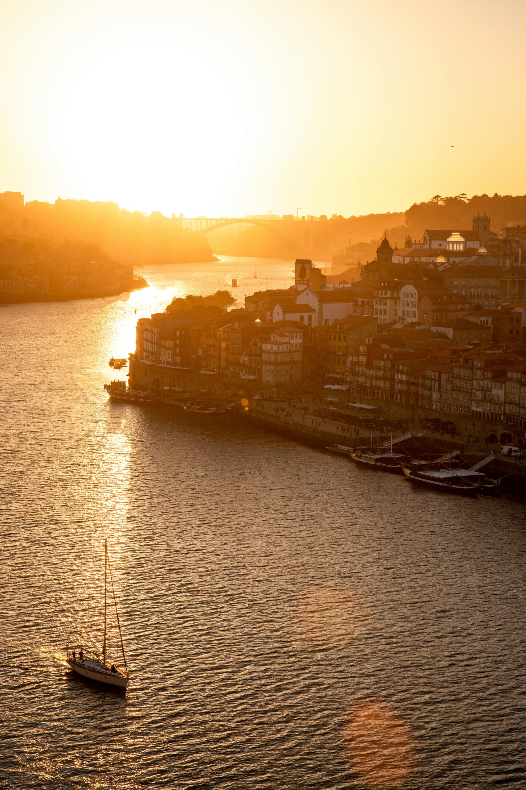 Porto at golden hour